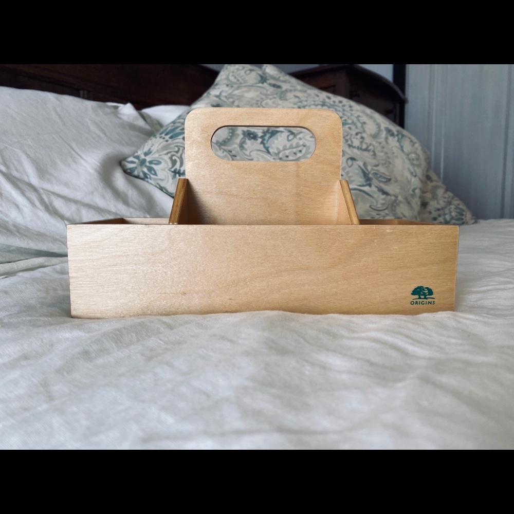 origins wooden holder